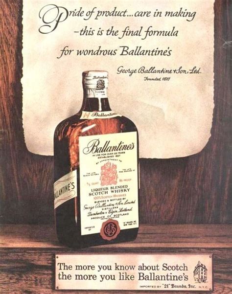 ballantine's history.